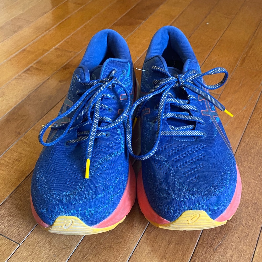 Blue ASICS
